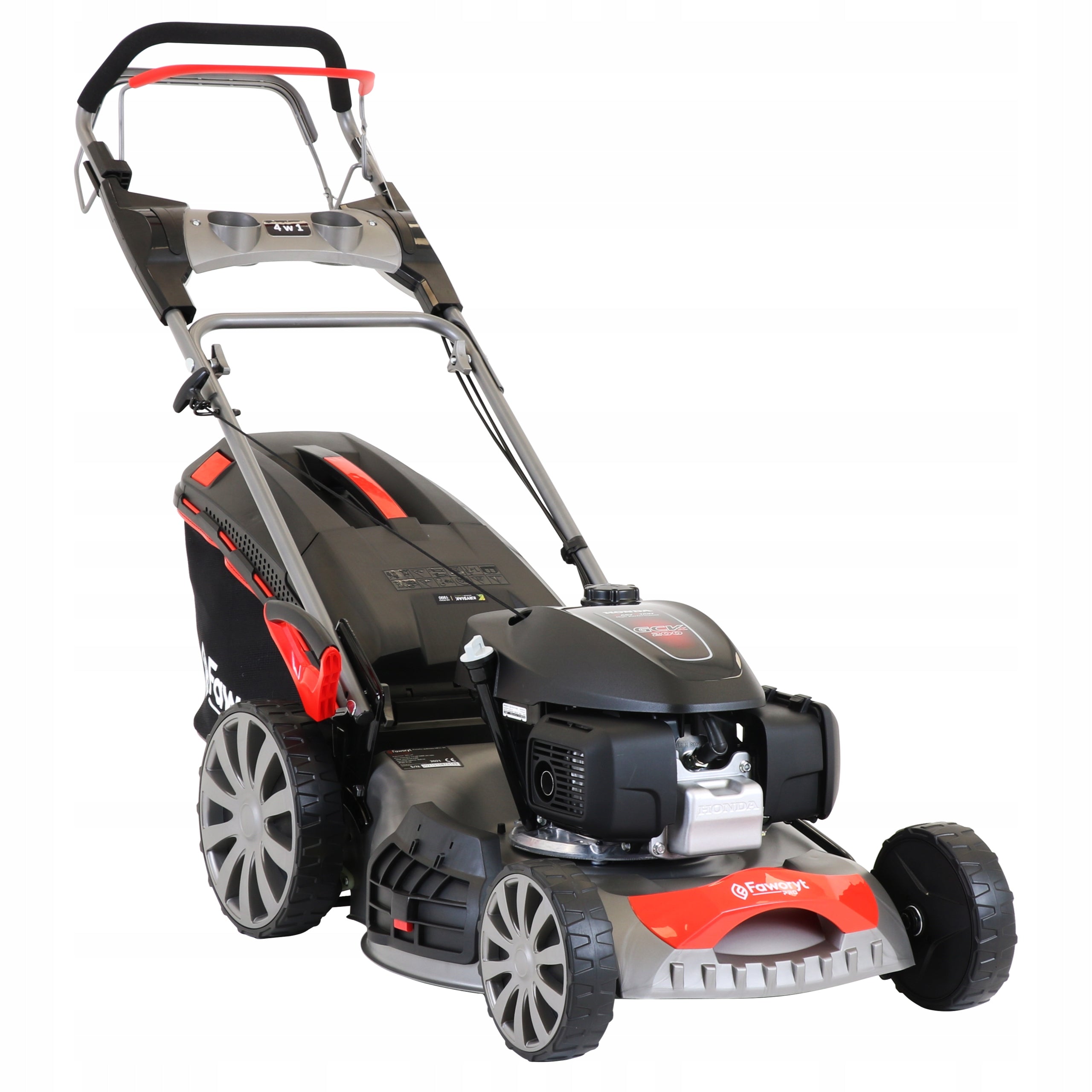 POWERFUL LAWN MOWER WITH HONDA DRIVE 202 cm³ 6KM GT 51cm 6in1 Manufacturer code MP51 SH