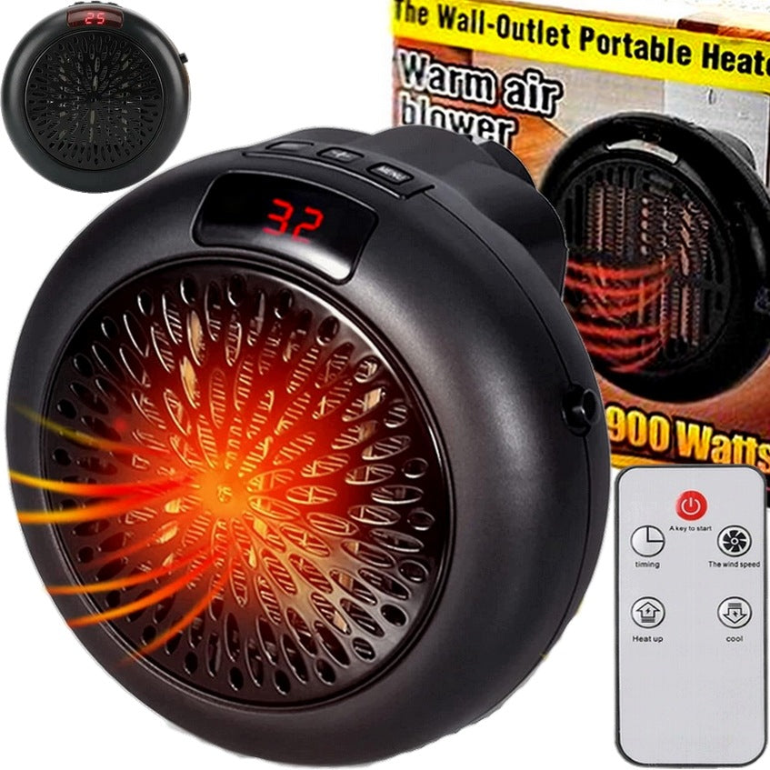 POWERFUL MINI ELECTRIC HEATER APRON FOR CONTACT HEATER 900W + REMOTE CONTROL