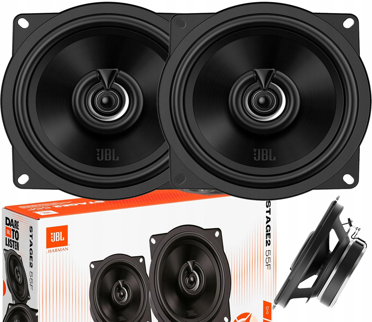 POWERFUL SPEAKERS JBL STAGE2 55F TWO-WAY 400W 50W RMS 13cm 130mm