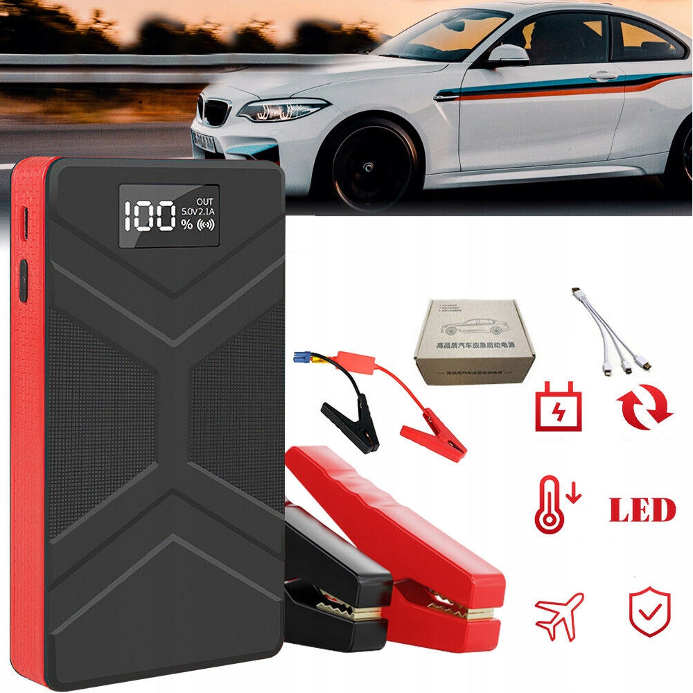 POWERFUL STARTER JUMP STARTER BOOSTER POWERBANK LED FLASHLIGHT 6000MAH Brand Xtech