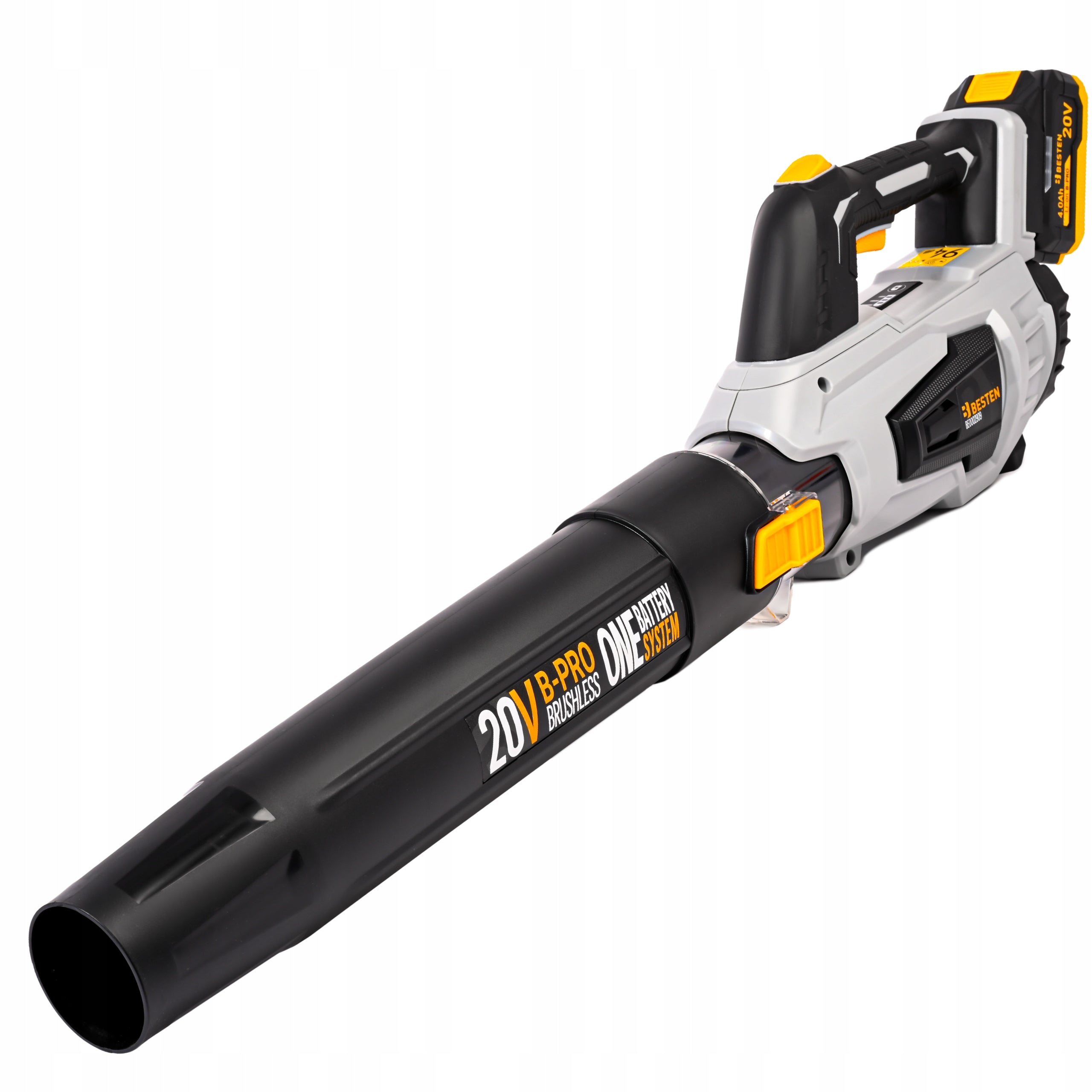 POWERFUL TURBO CORDLESS BLOWER FOR GARDEN LEAVES 4.0Ah 161km/h BESTEN Output 10 m3/min