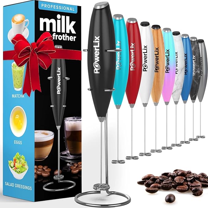 POWERLIX MANUAL MILK FROTHER BLACK 19000 rpm Manufacturer code 6919856847568