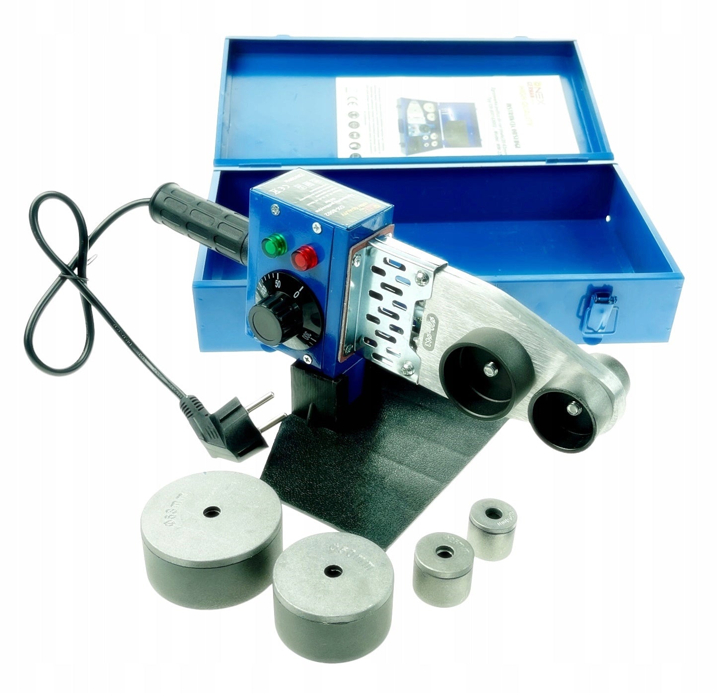 PP PVC PIPE WELDING MACHINE STRONG 6 DIES 1200W