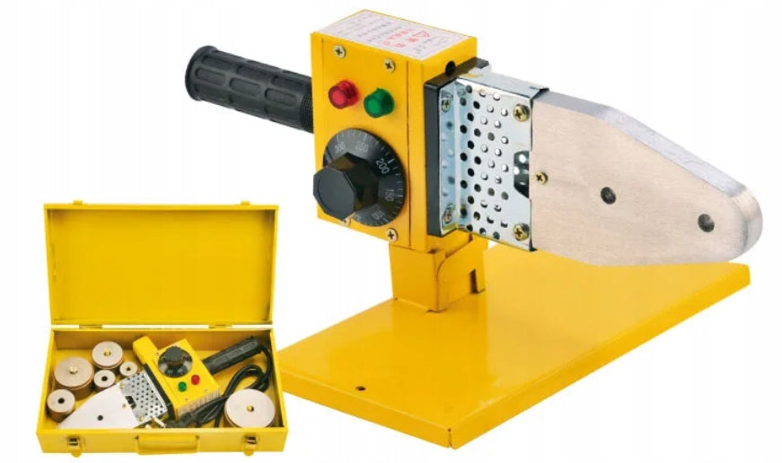 PP THERMOPLASTIC PVC PIPE WELDING MACHINE POLYFUSION 2200W 20-63MM 320°C Brand Elektromet