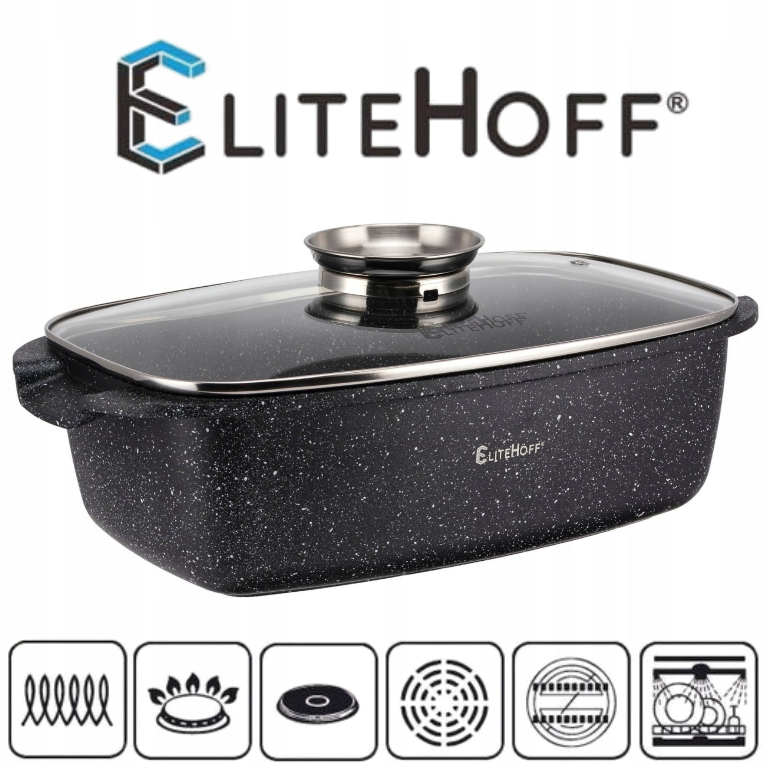 PRACTICAL Brittany NON STICK NONSTICK 6.5L for OVEN 32x22cm Packaging status original