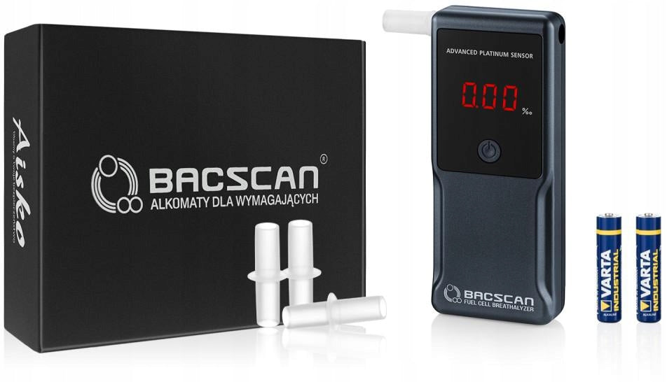 PRECISE BACscan F-50 Ultra breathalyzer with calibration