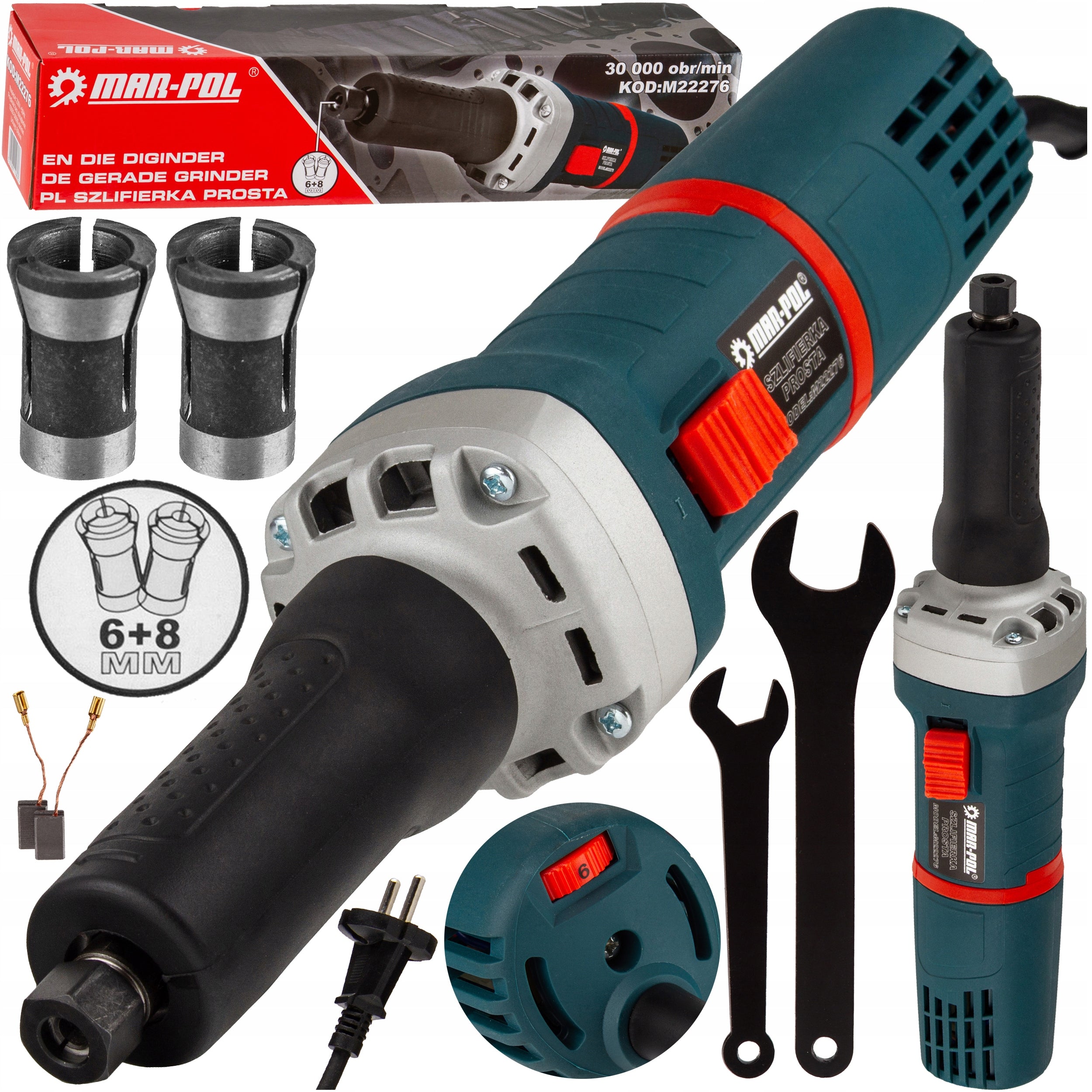 PRECISION NETWORK STRAIGHT GRINDER 950W ROTATION ADJUSTMENT MANDREL MP