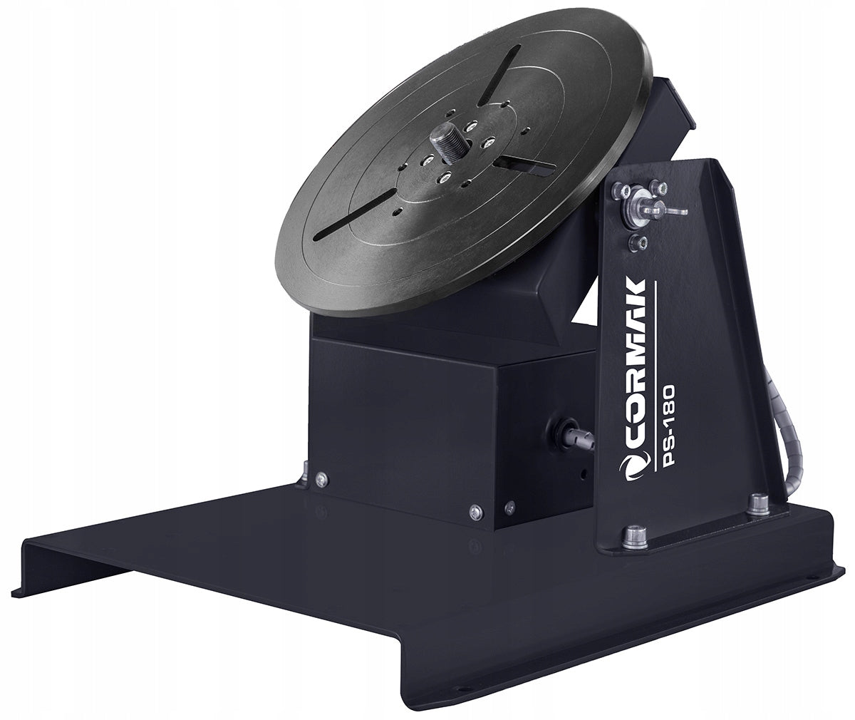 PRECISION WELDING POSITIONER TURNTABLE CORMAK PS-180 WITH PEDAL Packaging status original