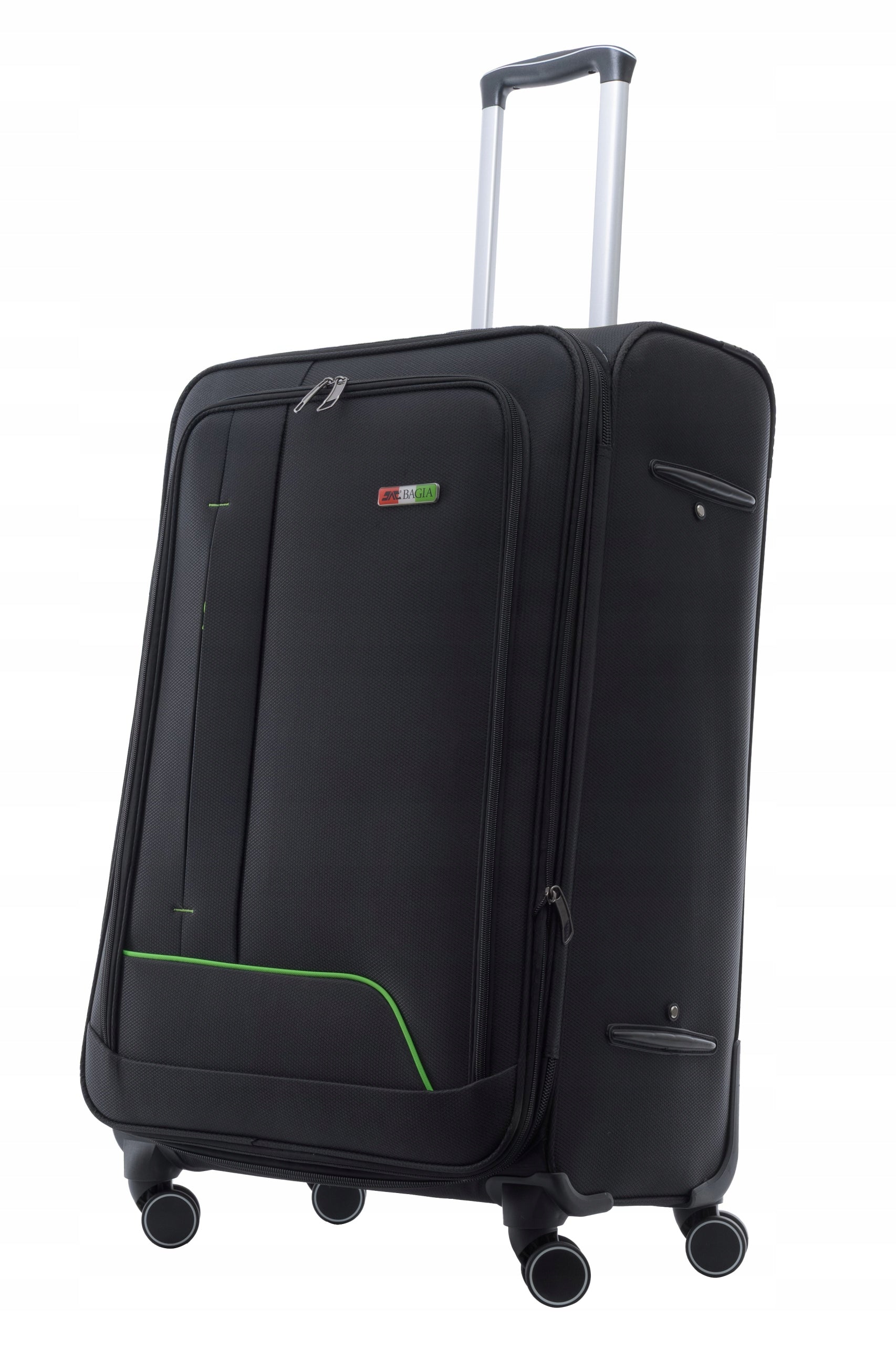 PREMIUM MEDIUM TRAVEL SUITCASE 4 WHEELS EXPANDABLE STRONG ROOMY XL BAG Packaging status original