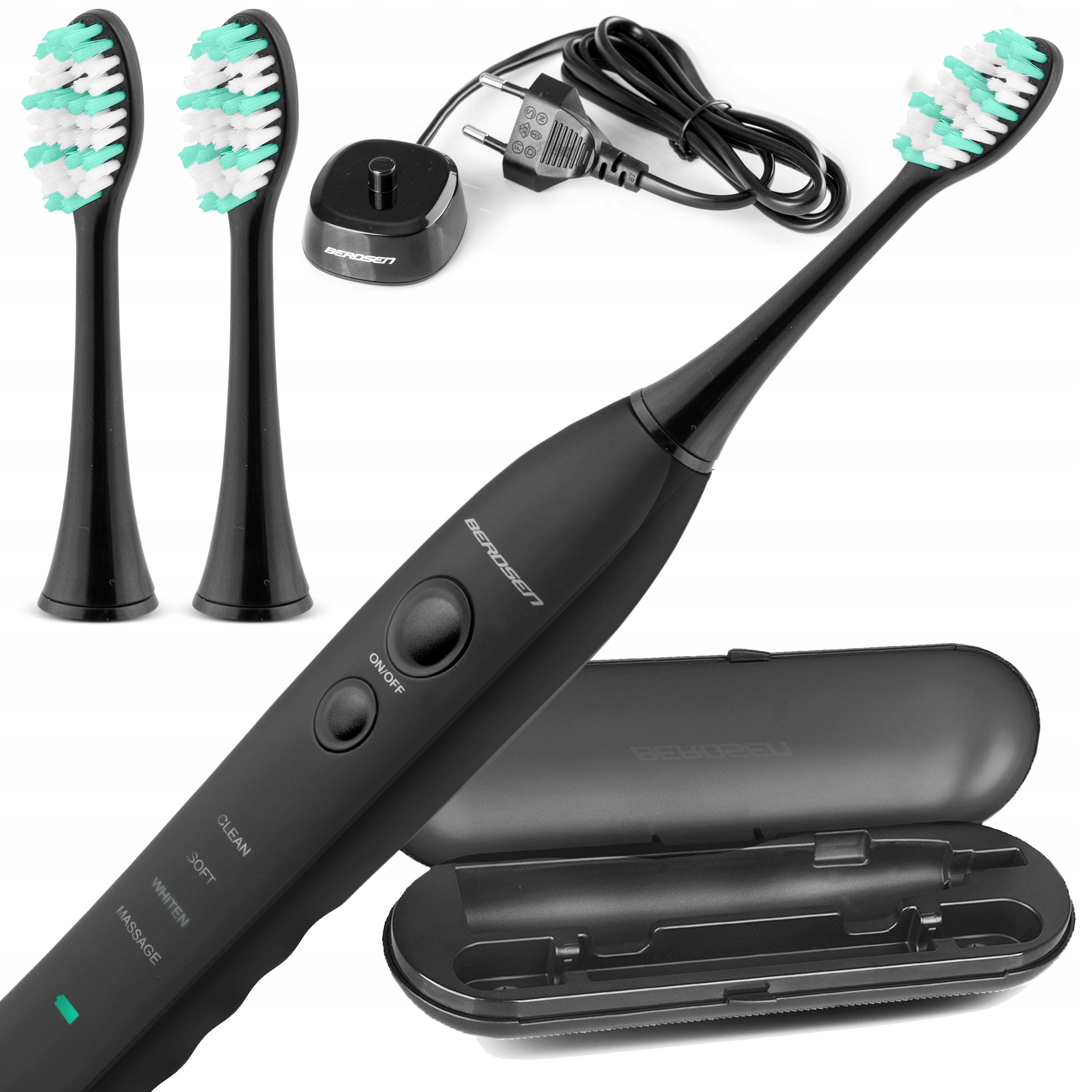 PREMIUM SONIC TOOTHBRUSH WHITENING ELECTRIC CASE SET NEW 2026 Packaging status original
