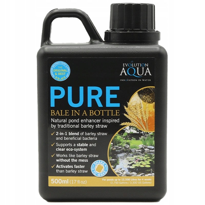 PREPARATION FOR PONDS 500ML PURE WATER IN THE PONDS NATURAL EYE PROTECTION Purpose water purification water clarification against algae