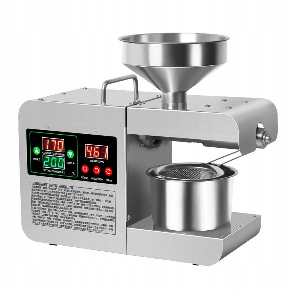 PRESS EXTRACTOR OIL PRESSING MACHINE 600W