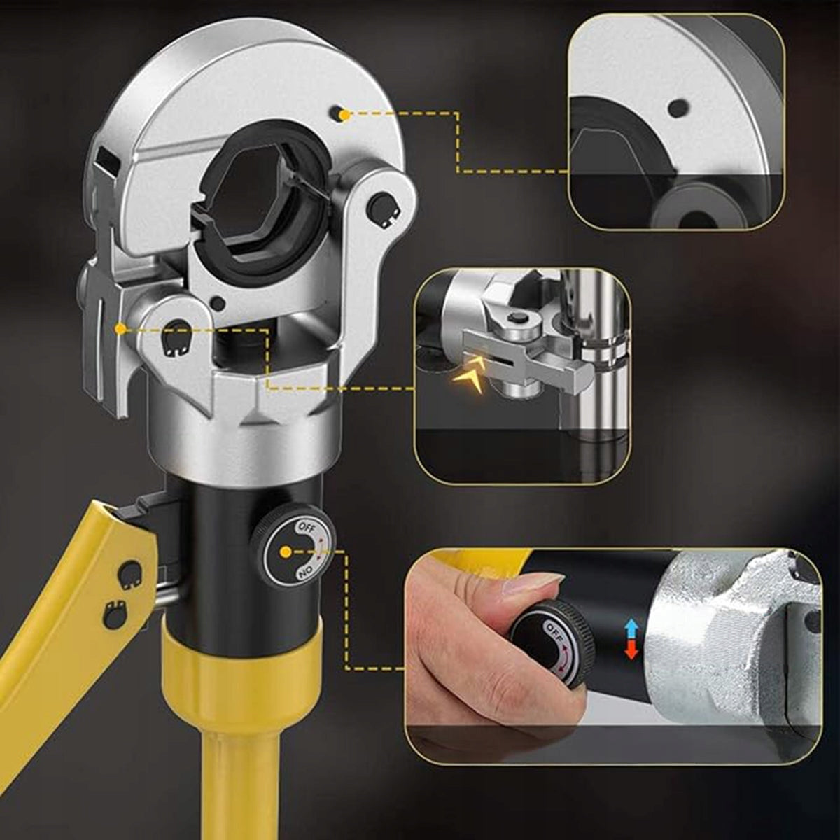 PRESS HYDRAULIC PIPE CRIMPER 16-32mm PRESS CLAMP PLIERS Brand no brand