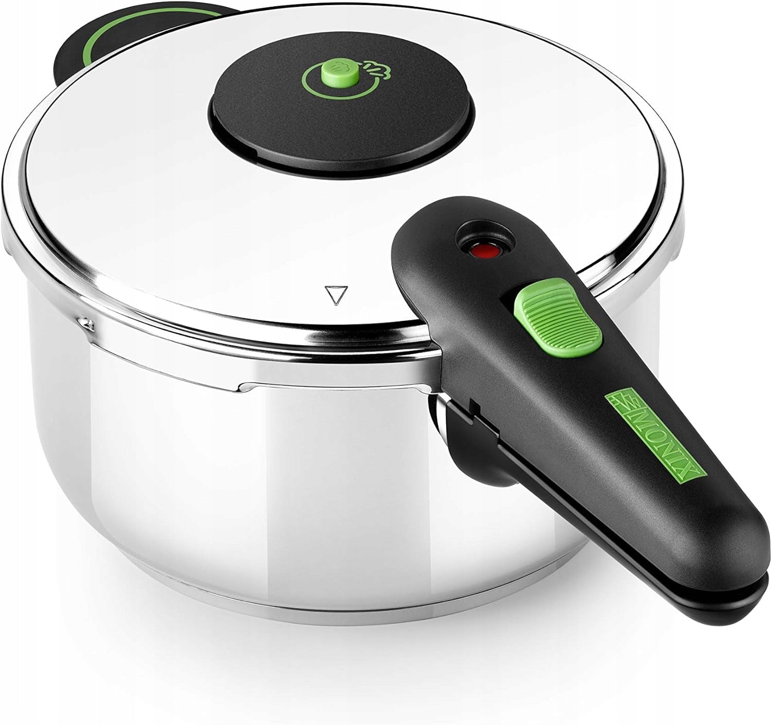 PRESSURE COOKER 4 L 18/10 STAINLESS STEEL FOR INDUCTION 2 PRESSURE LEVELS