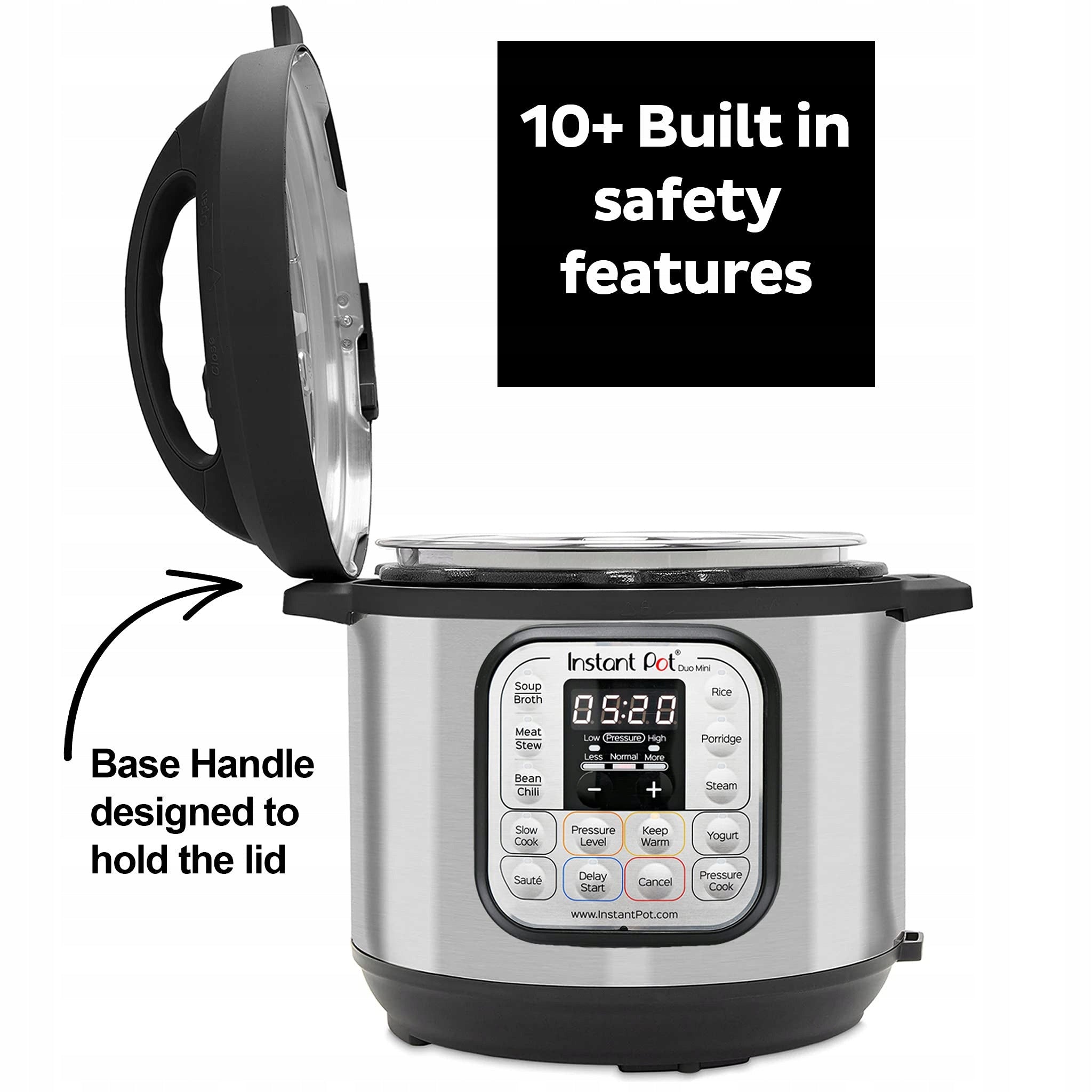 PRESSURE COOKER INSTANT POT 110-0045-01-EU SILVER 3L Brand Instant Pot