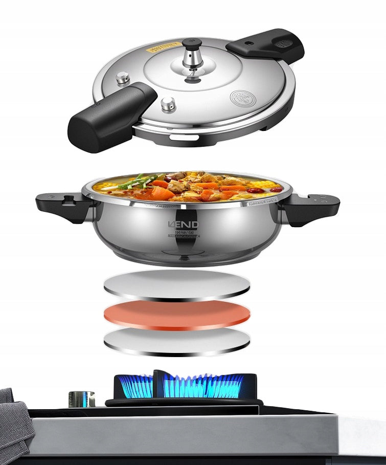 PRESSURE COOKER PRESSURE POT 1.8L MINIWARWAR STEEL 304 INDUCTION 18CM Brand no brand