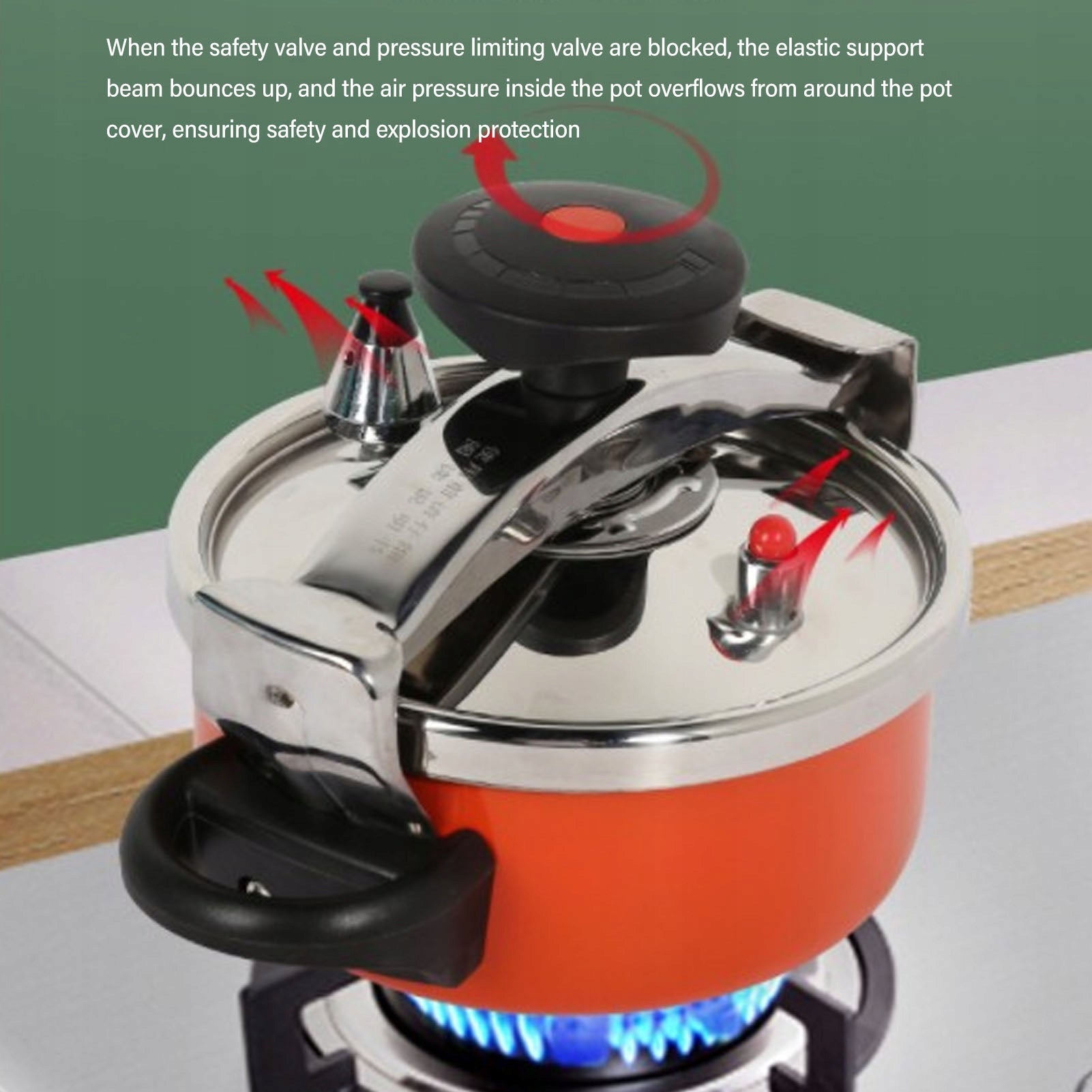 PRESSURE COOKER PRESSURE POT 2L MINIWARWAR STEEL Capacity 2 l