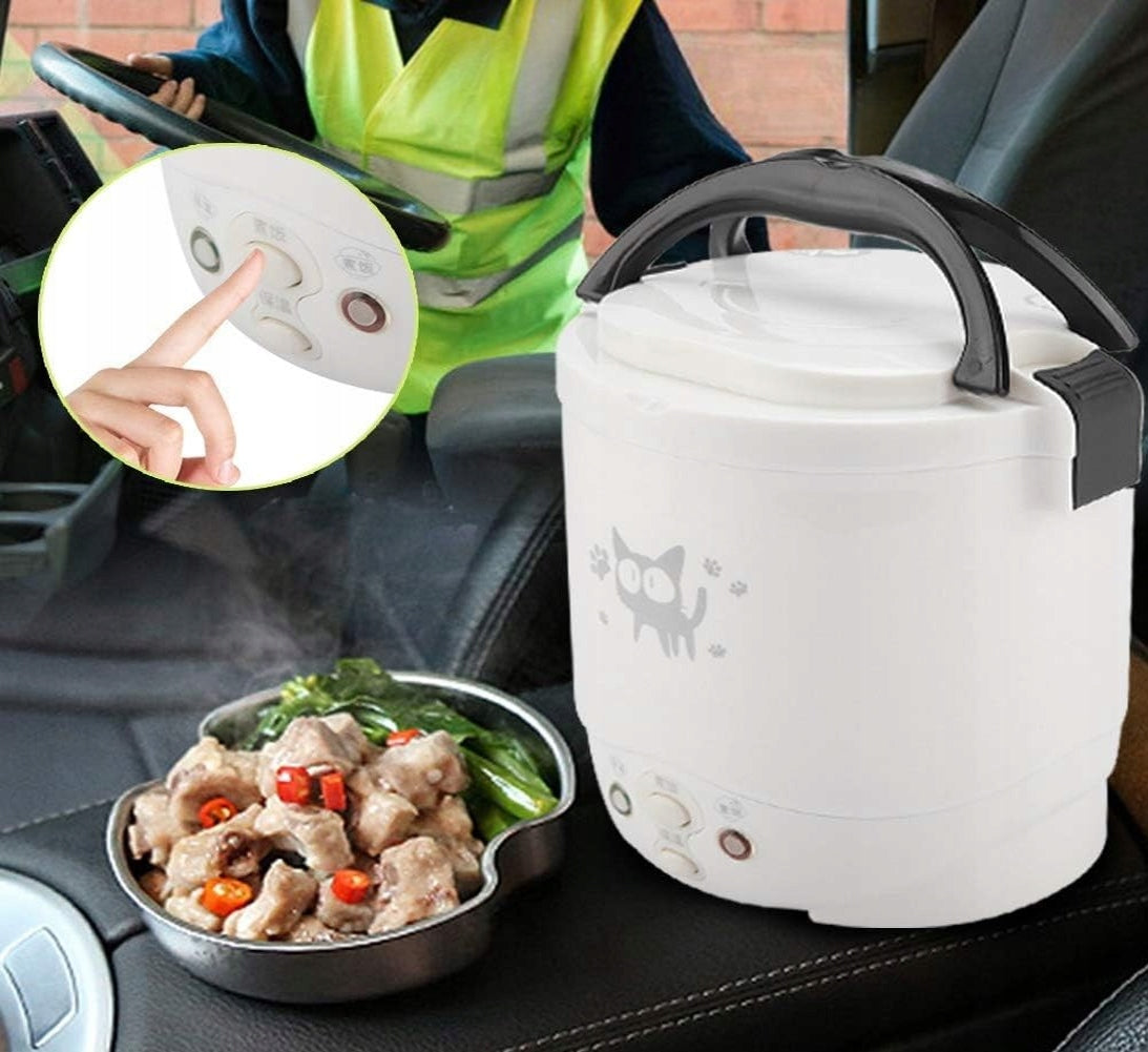 PRESSURE COOKER RICE COOKER 24V 130W 1L TIR bus Manufacturer code RYŻOWAR samochodowy 2L 12V 24V MULTICOOKER