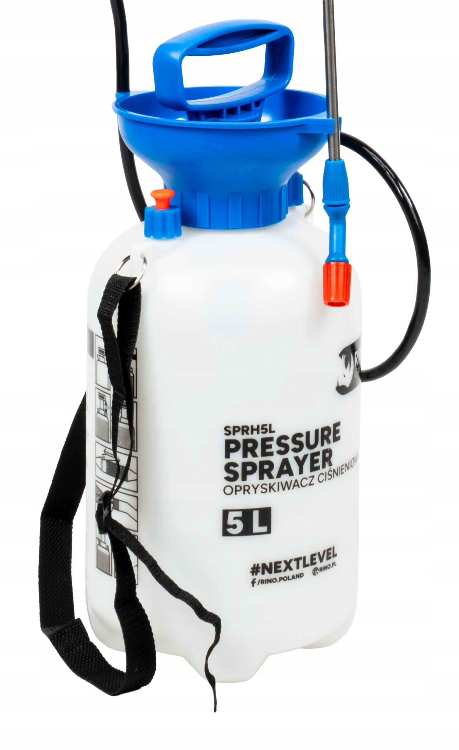 PRESSURE HAND SPRAYER 5L LONG LANCE GARDEN SPRAYER 155 CM Manufacturer code RN-28574