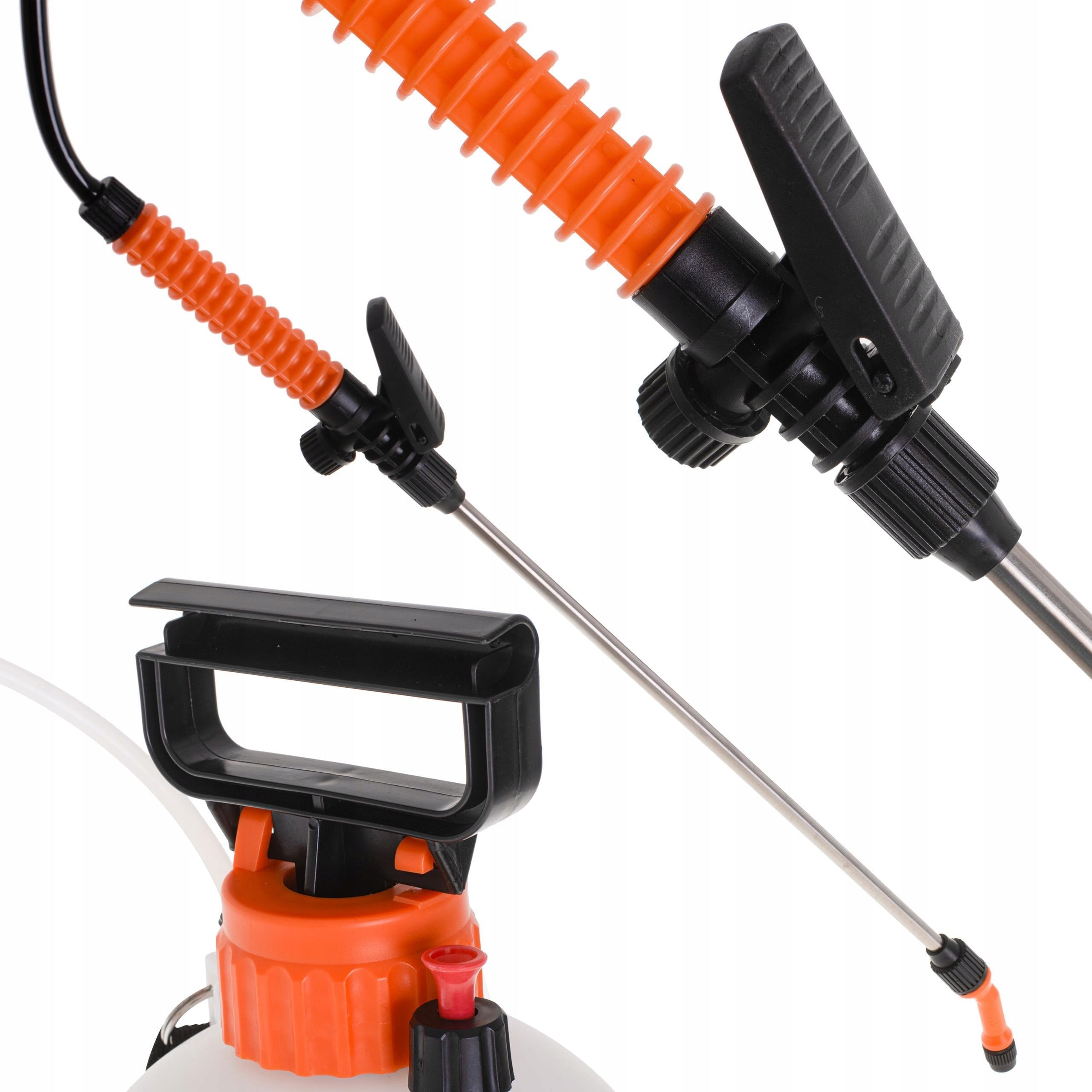 PRESSURE HAND SPRAYER ADJUSTABLE 5L LONG LANCE 43cm HOSE 130cm Manufacturer code AD 6806
