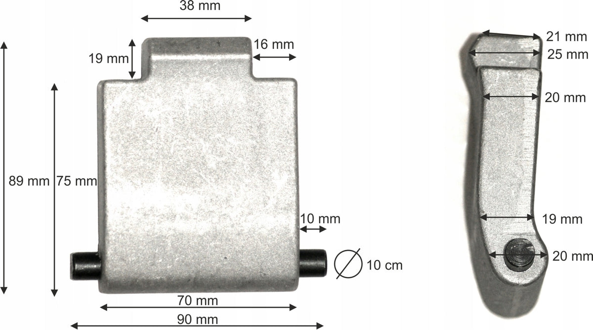 PRESSURE PLATE OF ELECTRIC SHREDDER GTR2800 2844 LR2505