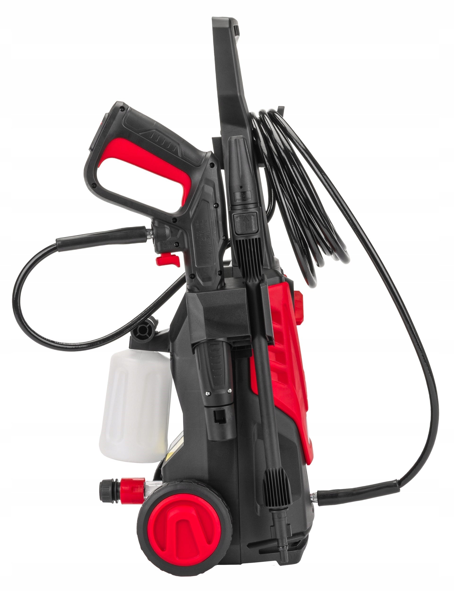 PRESSURE WASHER 230 BAR POWER 1600W TURBO LANCE ALUMINUM PUMP SET XXL Maximum input water temperature 60°C