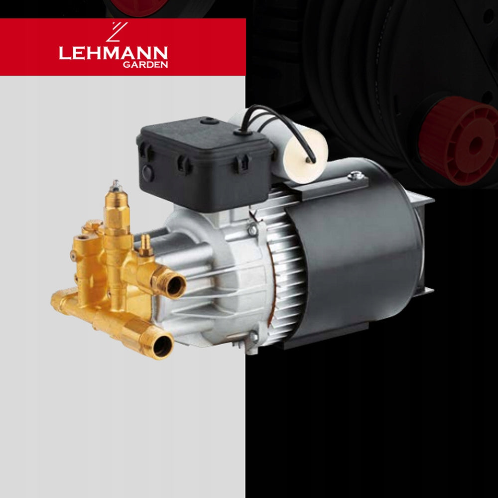 PRESSURE WASHER 350BAR BRASS PUMP 3000W INDUCTION POWERFUL RETRACTOR 12M Model MYJKA CIŚNIENIOWA LEHMANN PHOENIX ZWIJACZ 350 BAR