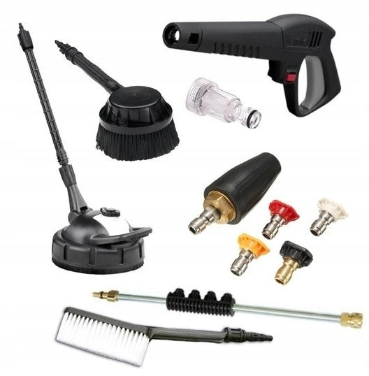 PRESSURE WASHER LAVOR PRO 7 BRASS HEAD 180 BAR INDUCTION MOTOR Maximum power 2800 W