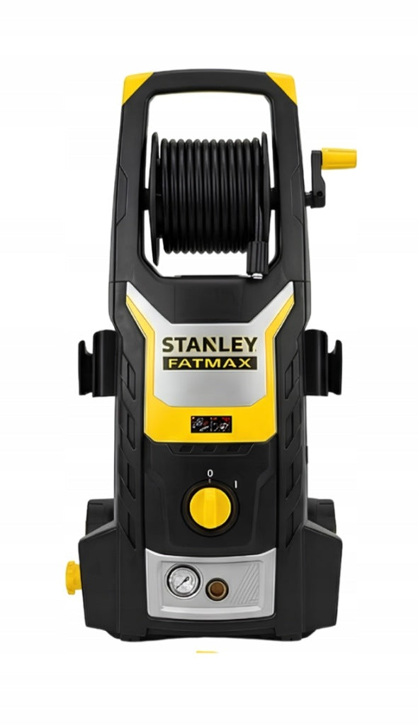 PRESSURE WASHER STANLEY 2600W 170bar 450l/h + TWIN AQUASWEEPER BRUSH Pump type brass