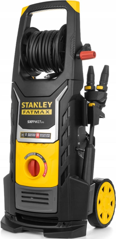 PRESSURE WASHER STANLEY 2700W 320bar 850l/h + TWIN AQUASWEEPER BRUSH Pump type made of aluminum