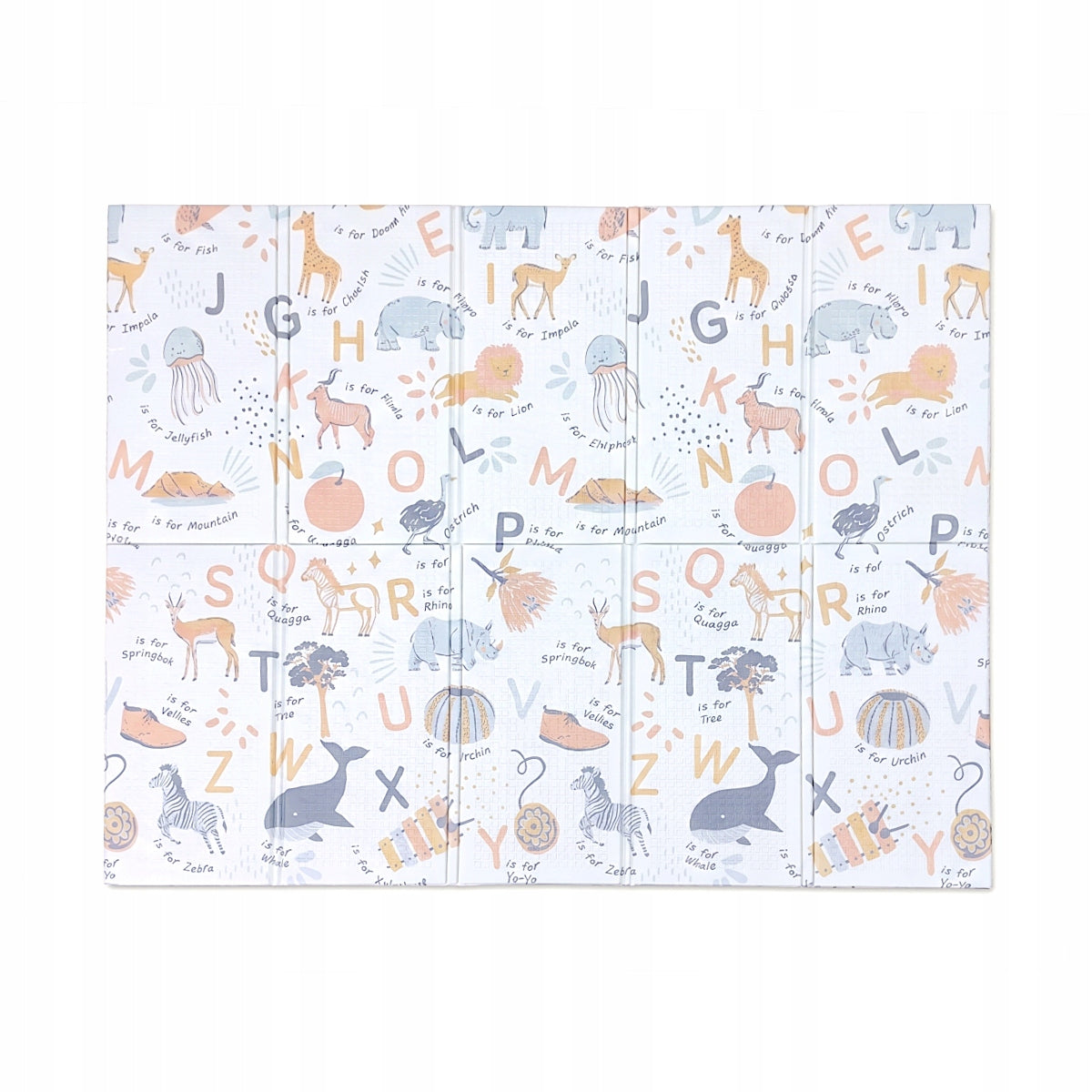 PRIMABOBO Foam Mat for children 150x180 Double-sided folding + bag BEIGE Manufacturer code CX8_150X180