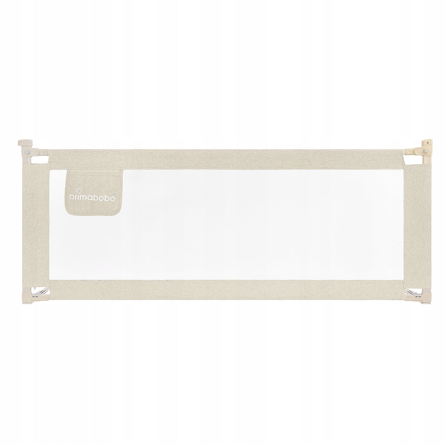 PRIMABOBO Protective barrier for bed CLASSIC 140cm for children HIGH BEIGE