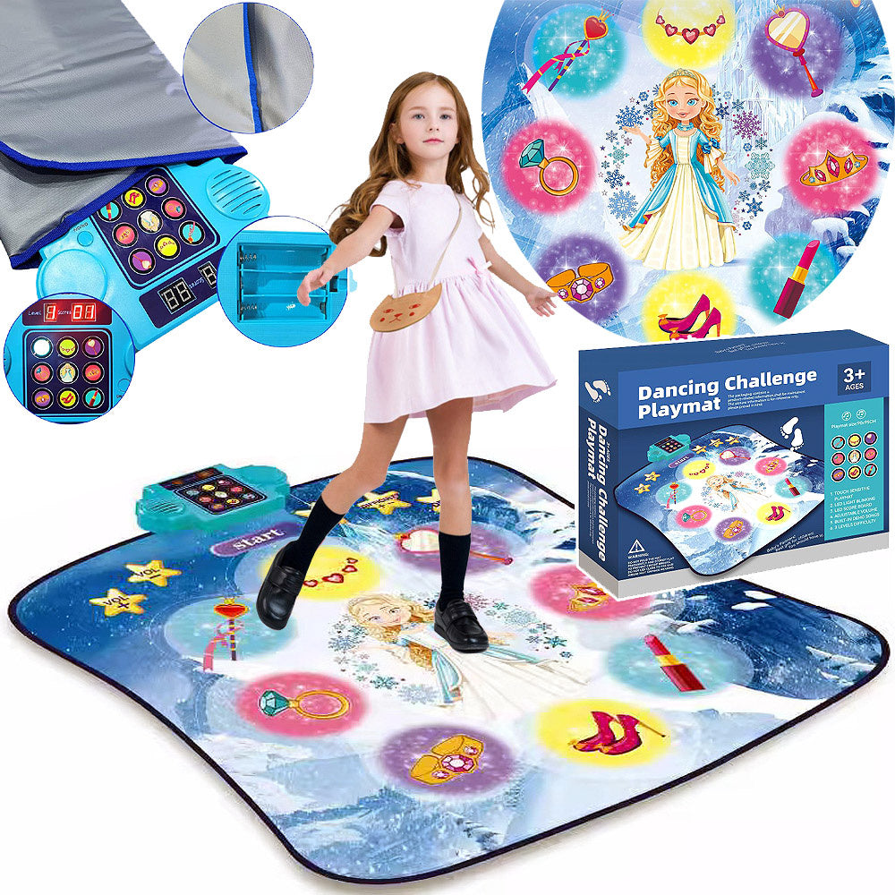 PRINCESS DANCE MUSIC MAT TOY DANCE GAME FOR KIDS PIANO