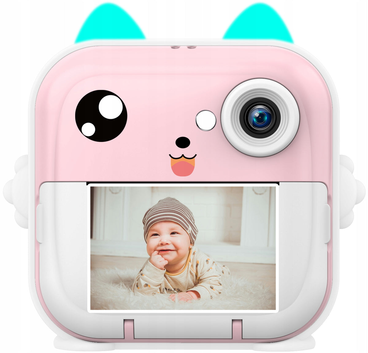PRINT INSTANT CAMERA MINI THERMAL PRINTER 21 ROLLS OF PAPER Manufacturer code DRUKUŚ 5.0 NATYCHMIASTOWY APARAT