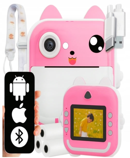PRINT PRO CAMERA MINI THERMAL PRINTER instant camera DISPLAY Brand no brand