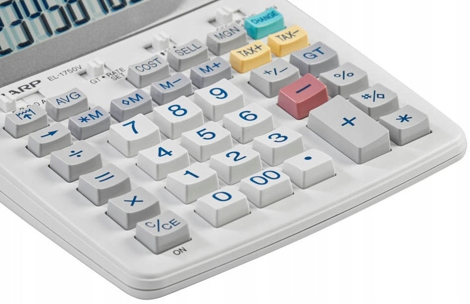 PRINTING CALCULATOR WITH OFFICE PRINTER SHARP EL-1750V Manufacturer code EL-1750V
