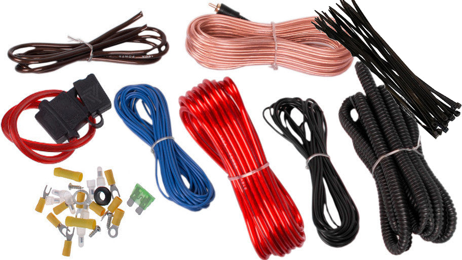 PRO CABLES FOR 1000W BOX SUBWOOFER TUBE AMPLIFIER Manufacturer code 237-WZM