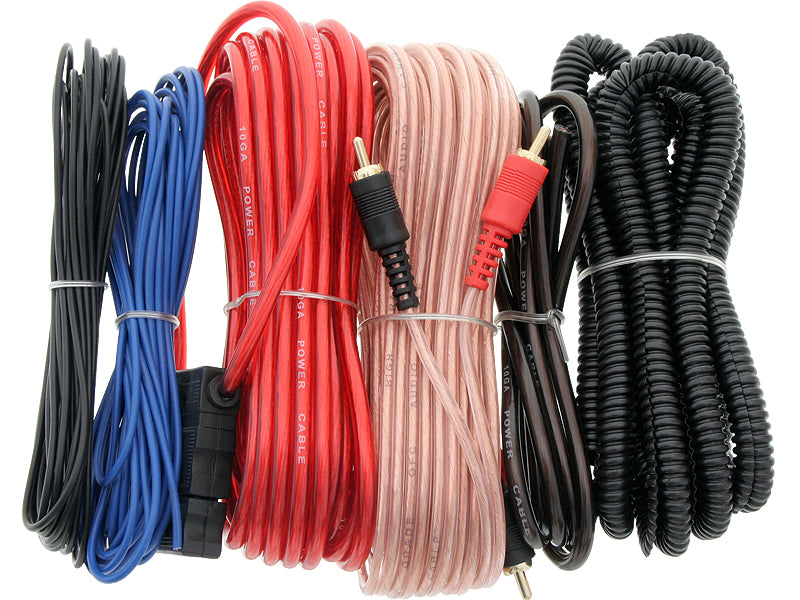 PRO CABLES FOR 1000W BOX SUBWOOFER TUBE AMPLIFIER