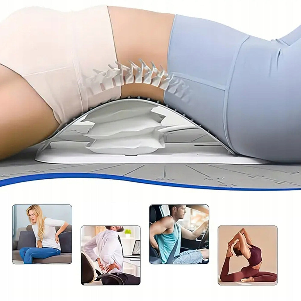 PROFESSIONAL BACK STRETCHING DEVICE SPINE CORRECTION 8 MAGNETS Medical device no