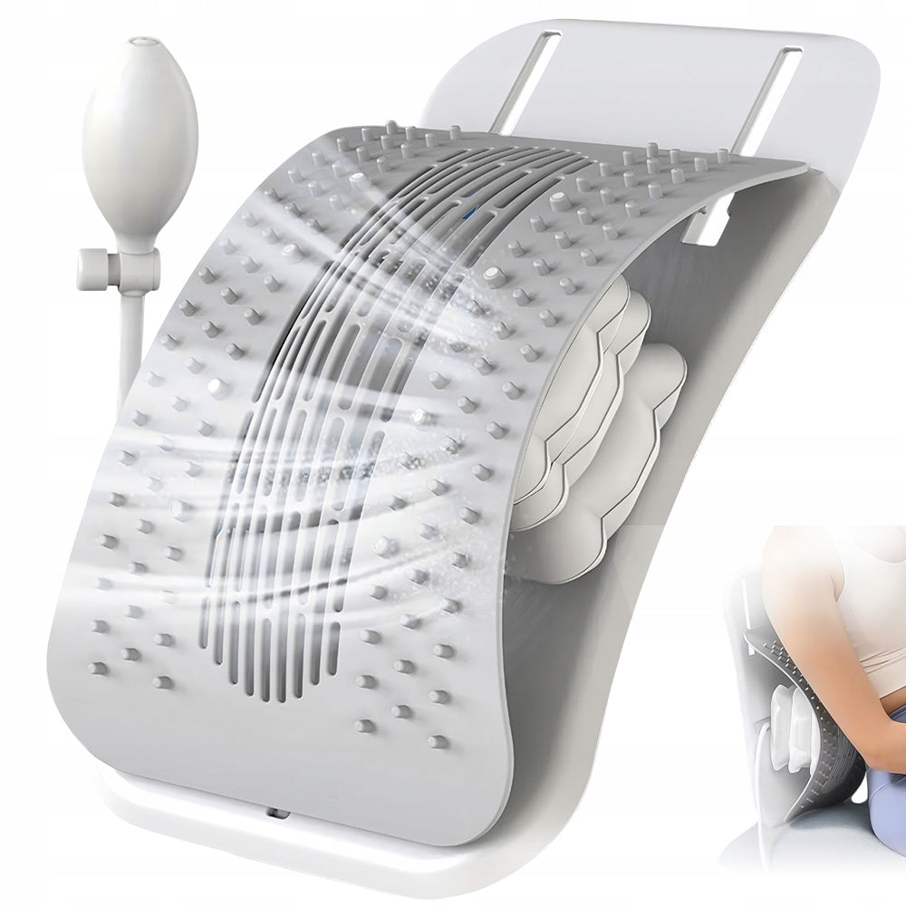PROFESSIONAL BACK STRETCHING DEVICE SPINE CORRECTION 8 MAGNETS