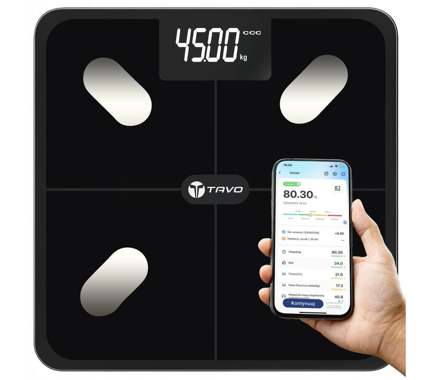 PROFESSIONAL BATHROOM SCALE ANALYTICAL BMI APPLICATION SMART PREMIUM LINE