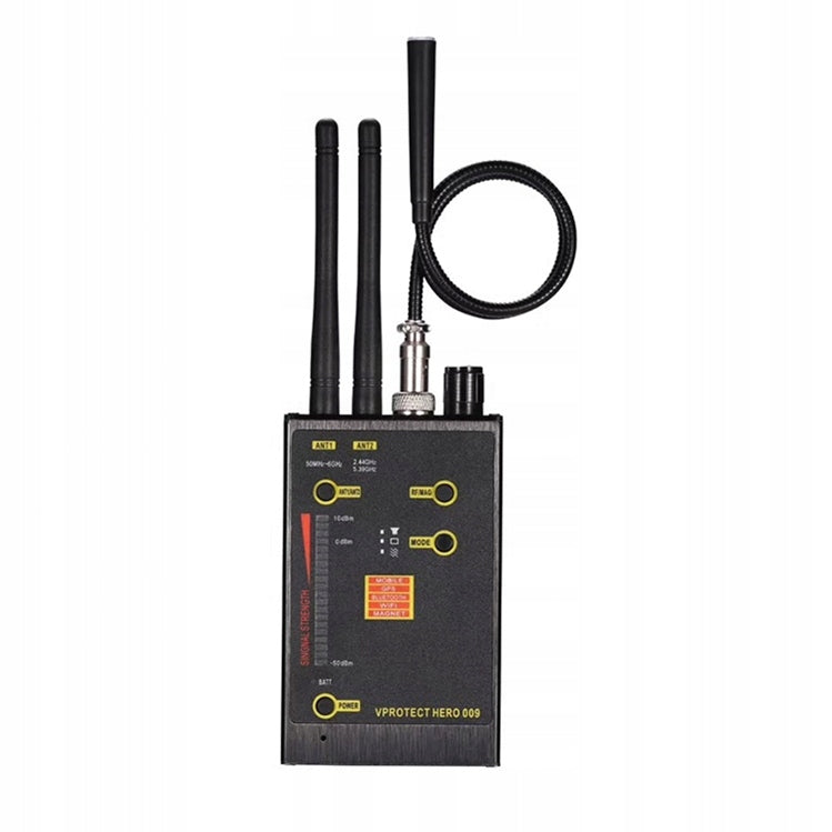 PROFESSIONAL DETECTOR LOCATOR GPS GSM EAVESDROPPING WIFI CAMERA HERO 009 EAN (GTIN) 5900009440799