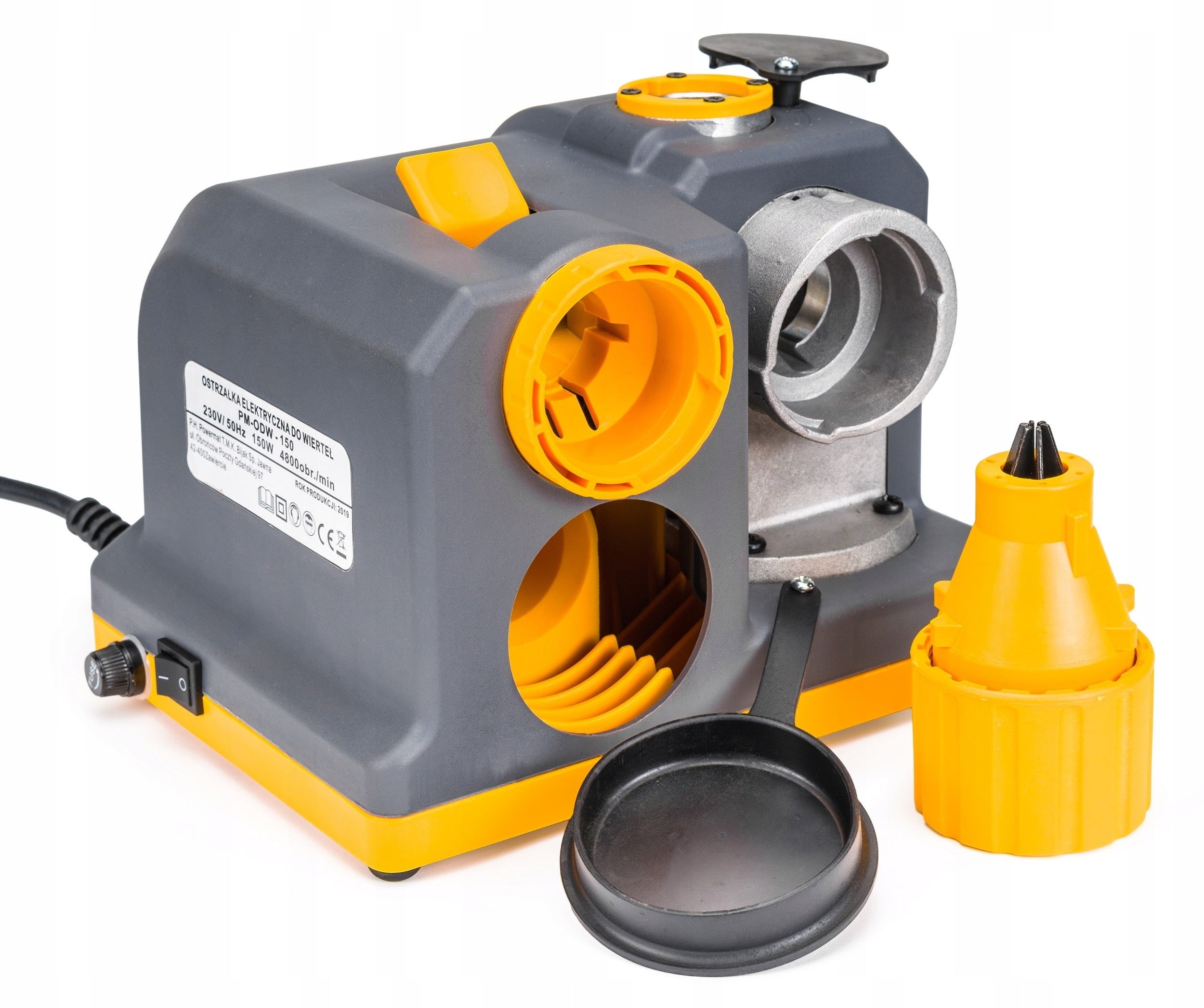PROFESSIONAL DRILL SHARPENER 150W 3-13MM + 2X STEPLESS DISC Manufacturer code PM-ODW-150