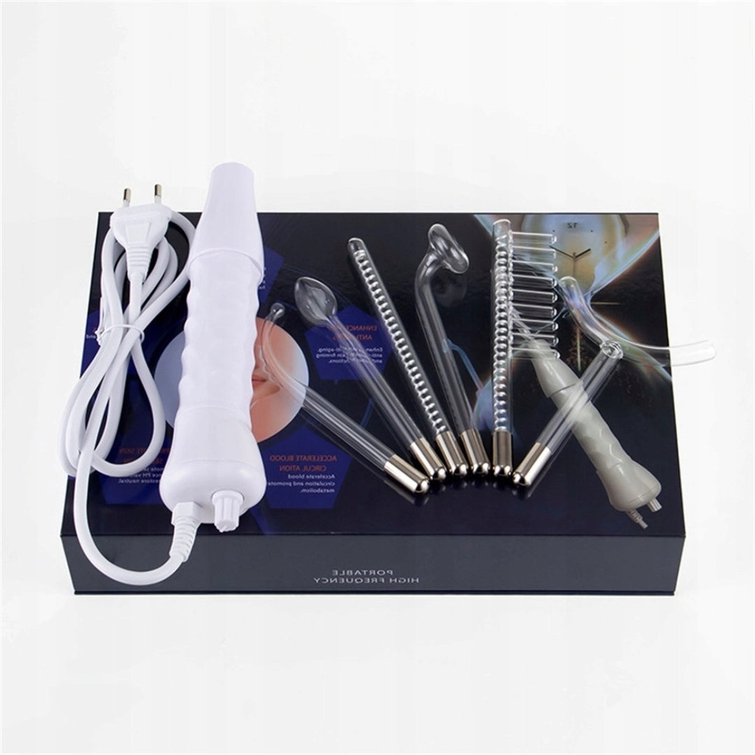 PROFESSIONAL FACE AND BODY ELECTROTHERAPY KIT WITH UV LAMP AND OZONE