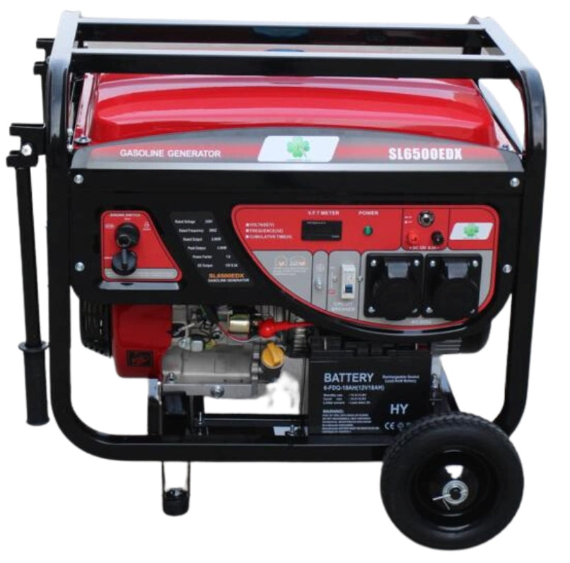 PROFESSIONAL GENERATOR 9,5kW GENERATOR 5,5kW AVR COPPER STATOR 25L EL.START Packaging status original