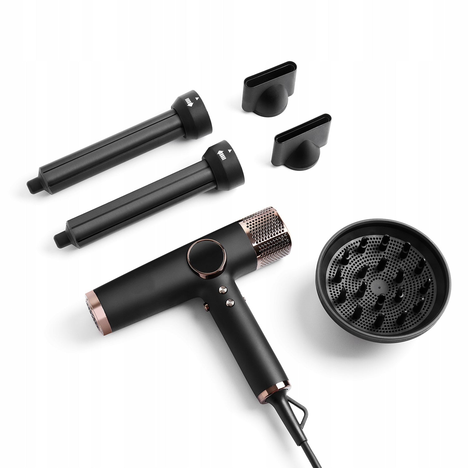 PROFESSIONAL HAIR DRYER IONIZATION 5 CAPS 1800W CURLING IRON STRONG Manufacturer code Telinult SUSZARKA DO WŁOSÓW JONIZACJA 5W1