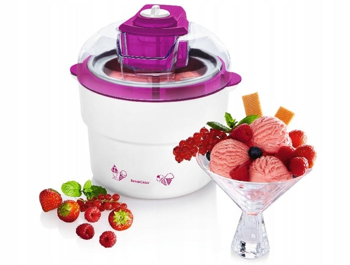 PROFESSIONAL HOMEMADE ICE CREAM AND SORBETS MACHINE SILVERCREST SECM 12 A1 12W