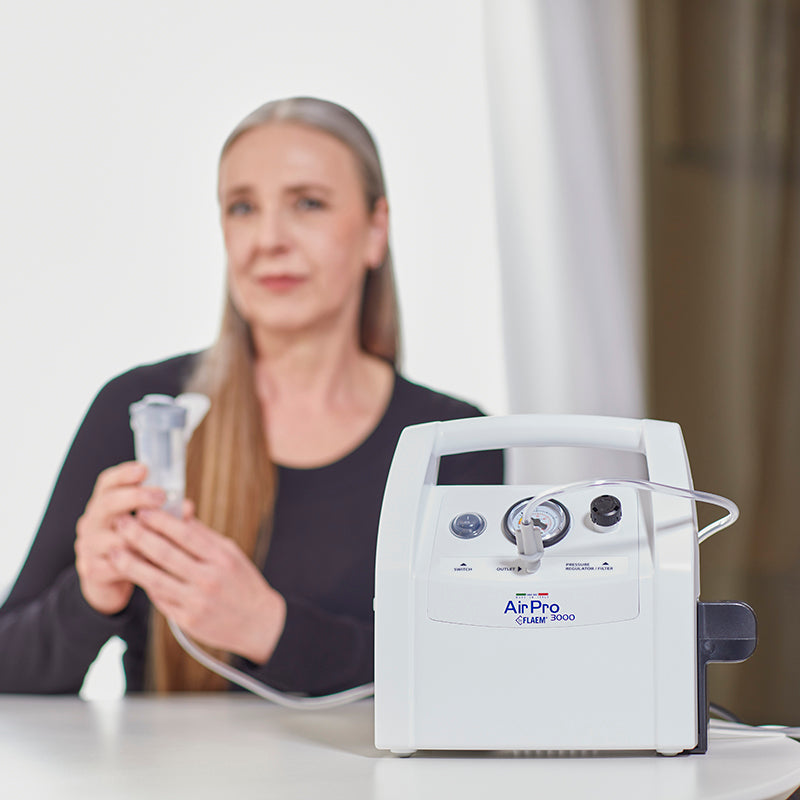 PROFESSIONAL INHALER FLAEM AIRPRO 3000 PLUS RF7 PRESSURE REGULATION Medical device yes