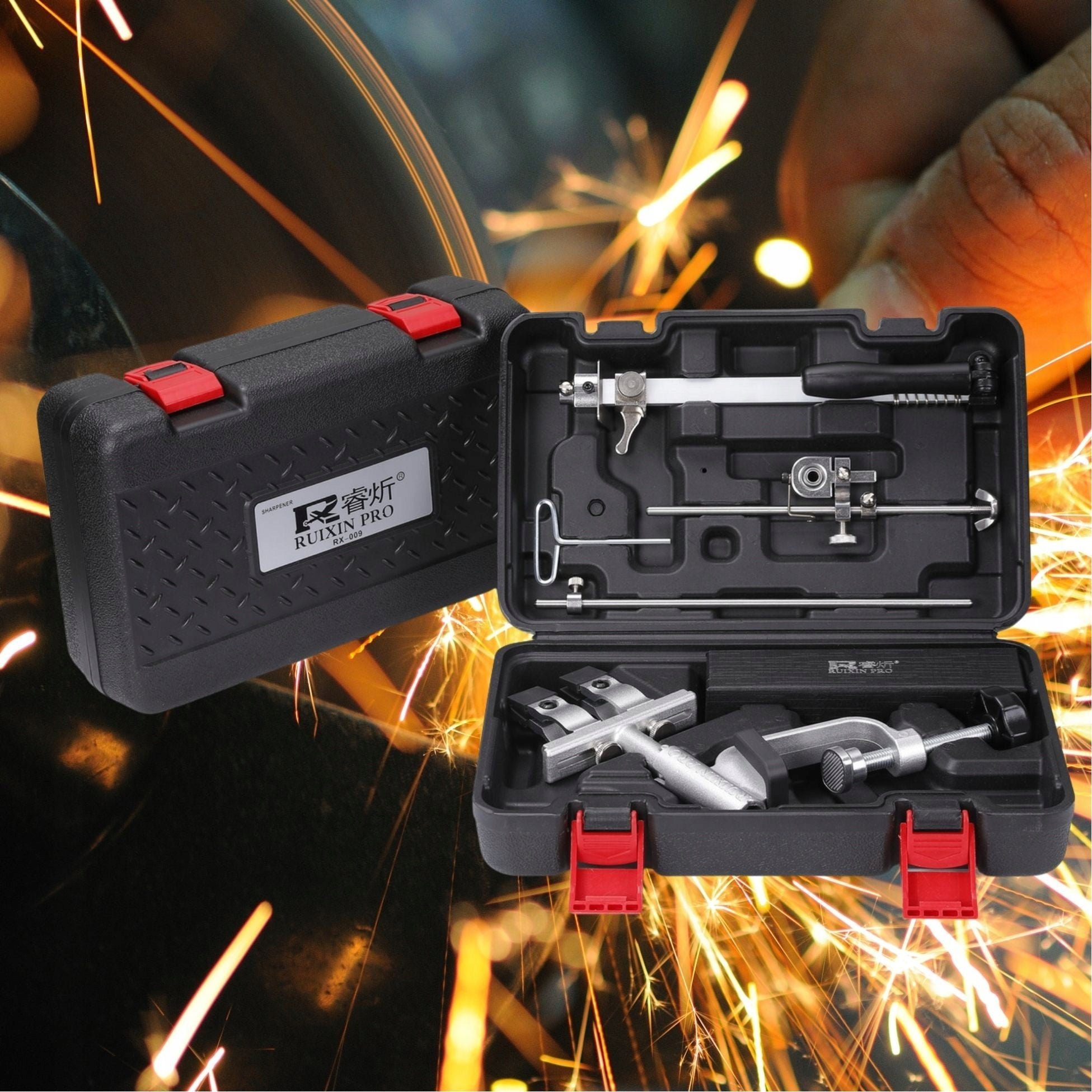 PROFESSIONAL KNIFE SHARPENER WHETSTONE RUIXIN PRO RX009 SHARPENING SET EAN (GTIN) 5903991416766