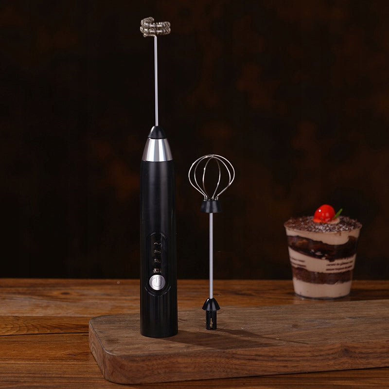 PROFESSIONAL LATTE FROTHER WITH 3 SPEED BATTERY INDICATOR QUIET Dominant color black